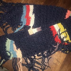 Free People Knit Fringe Scarf